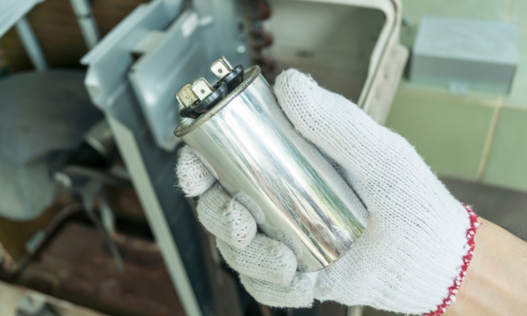 replacing aircon capacitor