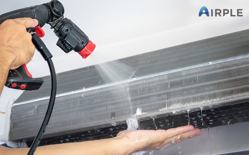 Diy aircon coil cleaning