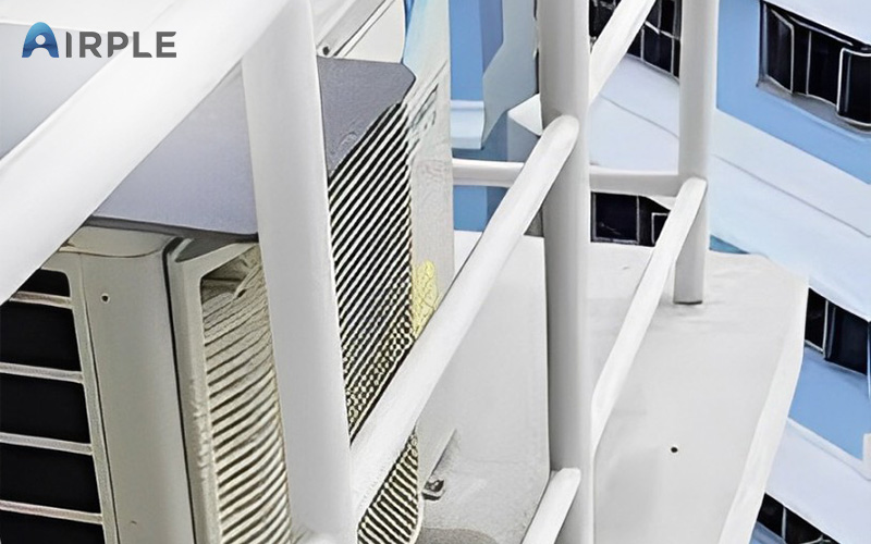 Aircon condenser unit