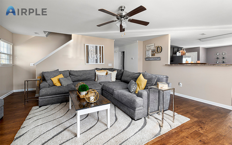 Ceiling fan at home