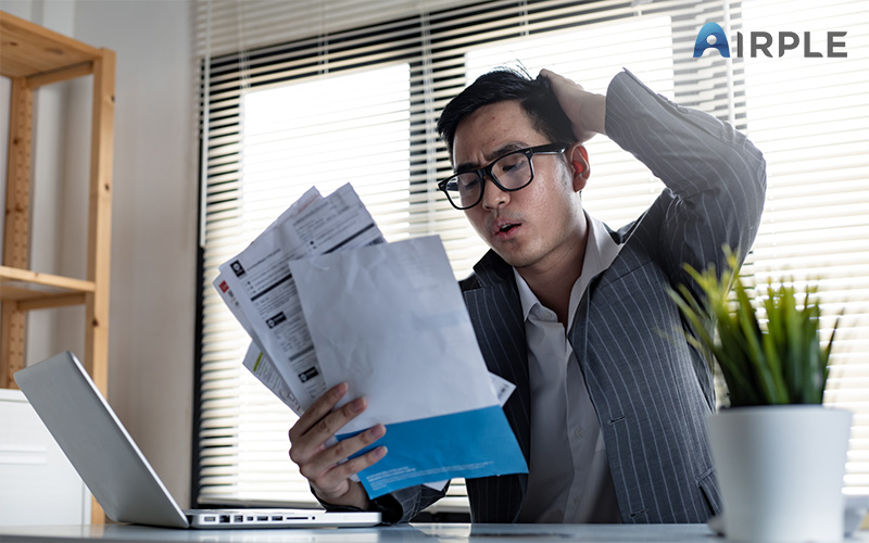 Man shocked by his maintenance bills