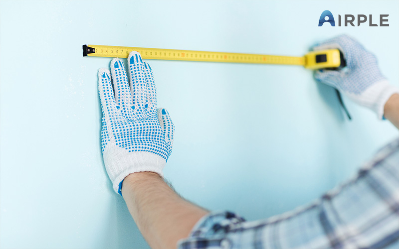 Homeowner projecting aircon dimensions